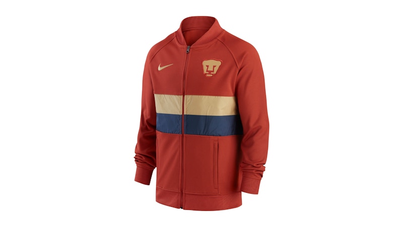 Nike Pumas Kids I96 Anthem Raglan Full-Zip Jacket Burnt Orange