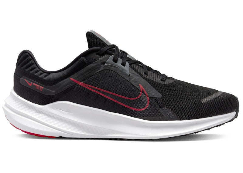 Nike Quest 5 Black Smoke Grey University Red
