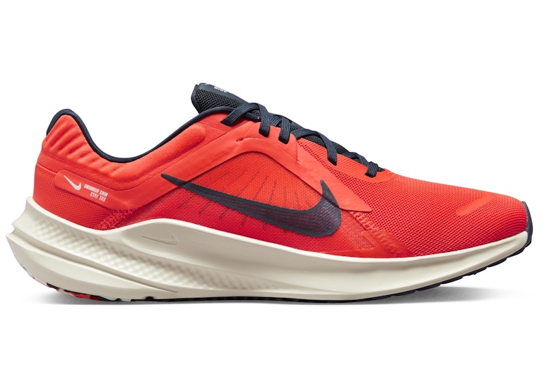 Nike Quest 5 Bright Crimson Light Orewood Brown White Obsidian