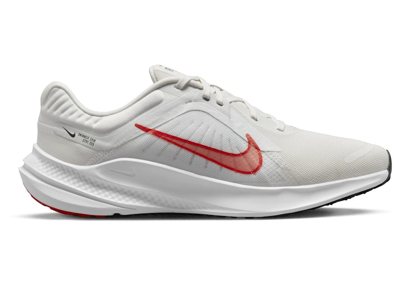 Nike Quest 5 Platinum Tint White Black Light Crimson