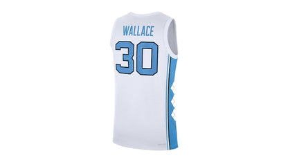 Nike Rasheed Wallace North Carolina Tar Heels Replica Jordan Brand College Basketball Jersey White