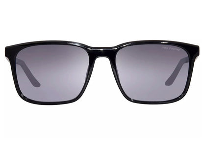 Nike Rave P Sunglasses Black/Polarized Grey/Silver Flash