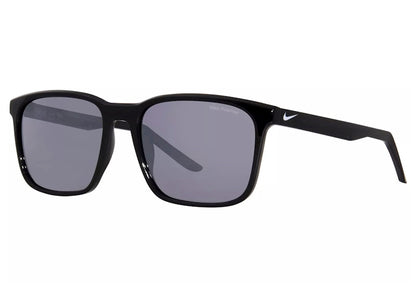 Nike Rave P Sunglasses Black/Polarized Grey/Silver Flash