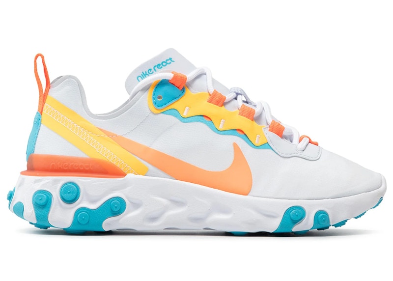 Nike React Element 55 Football Grey Hyper Crimson (Women's)