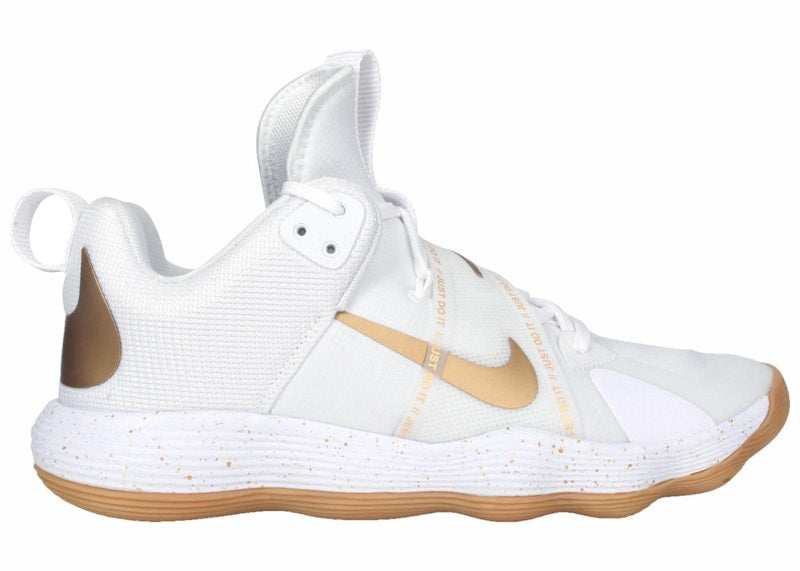 Nike React Hyperset SE White Metallic Gold