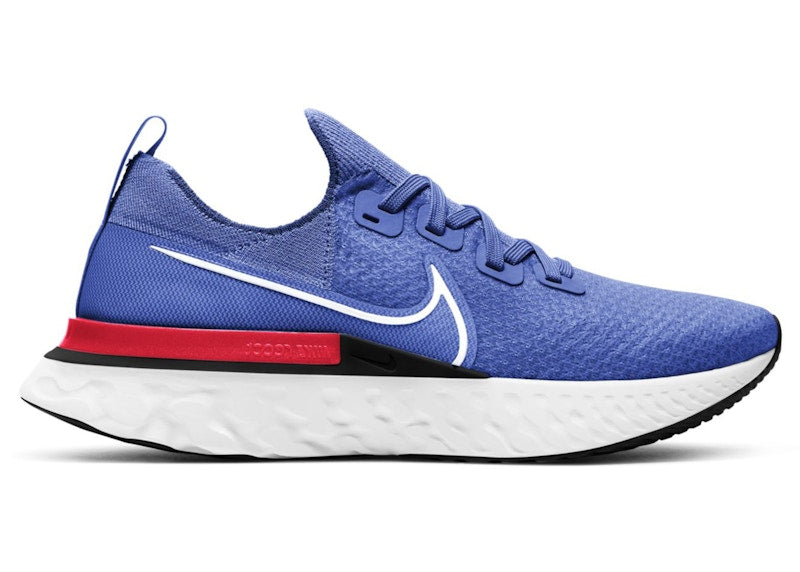 Nike React Infinity Run Flyknit Racer Blue Crimson