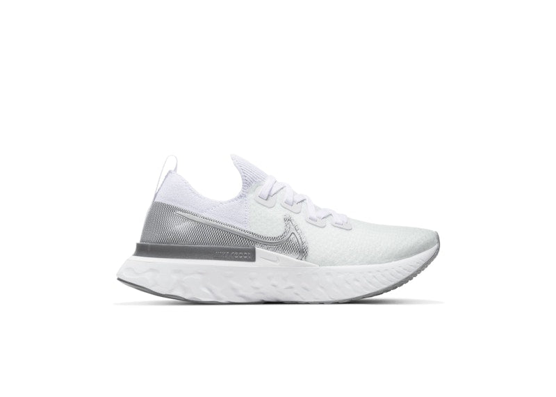 Nike React Infinity Run Flyknit True White (Women's)
