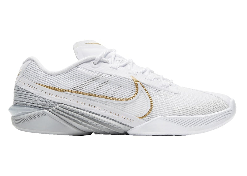 Nike React Metcon Turbo White Metallic Gold (Women's)