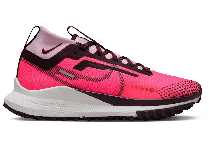Nike React Pegasus Trail 4 Gore-Tex Hyper Pink Team Red Pink Foam Burgundy Crush (Women's)