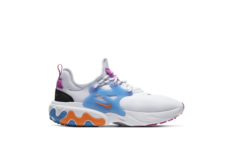Nike React Presto White Active Fuchsia