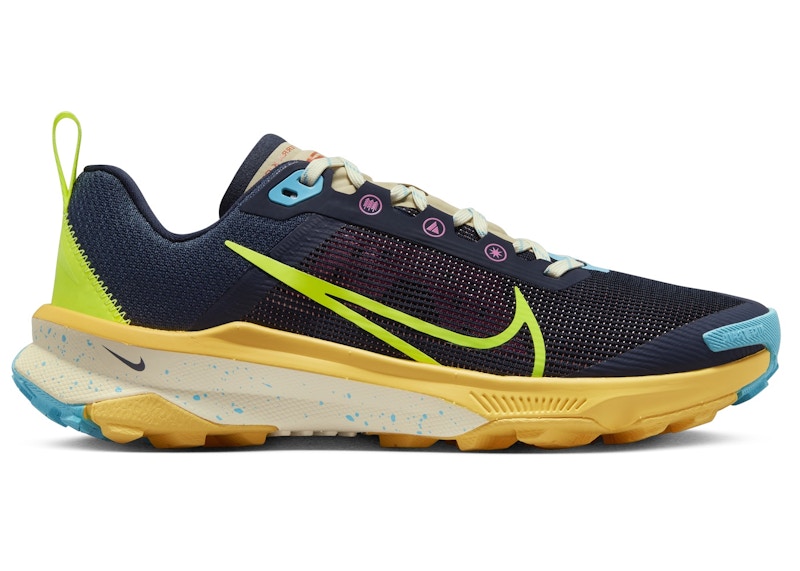 Nike React Terra Kiger 9 Obsidian Citron Pulse Baltic Blue Volt (Women's)