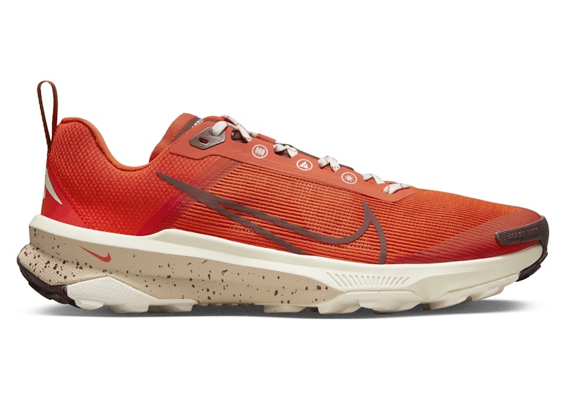 Nike React Terra Kiger 9 Picante Red Sail Earth Dark Pony