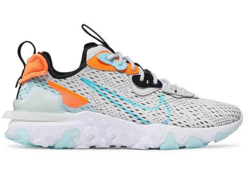 Nike React Vision Pure Platinum Turquise Blue
