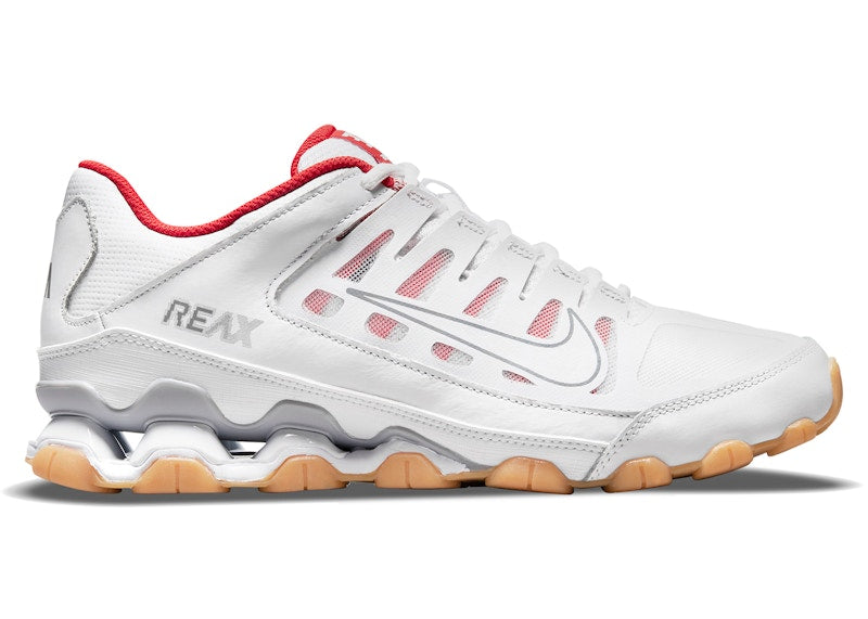 Nike Reax 8 TR White Wolf Grey Chile Red