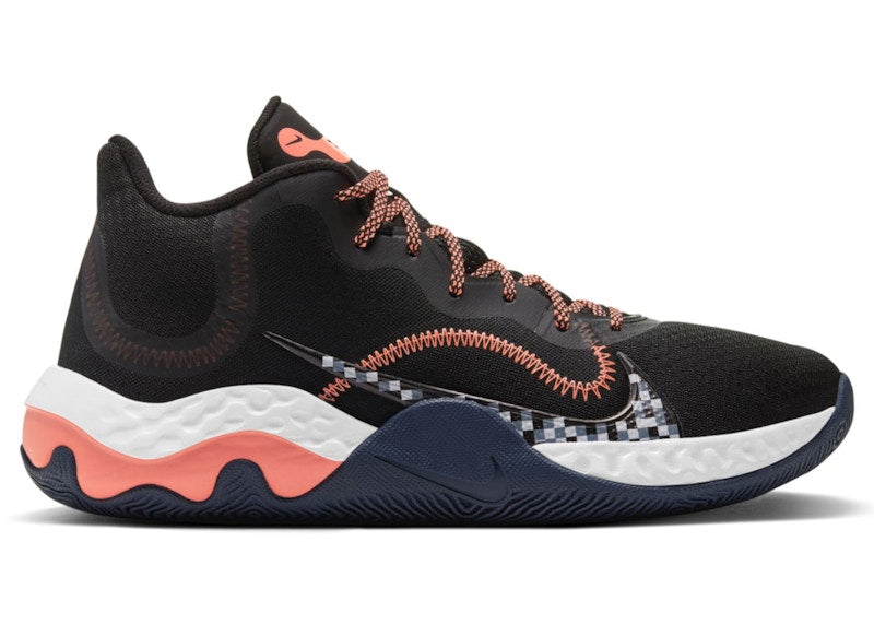 Nike Renew Elevate Black Bright Mango