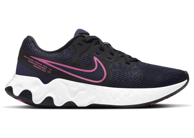 Nike Renew Ride 2 Blackened Blue Pink Glow (Women's)