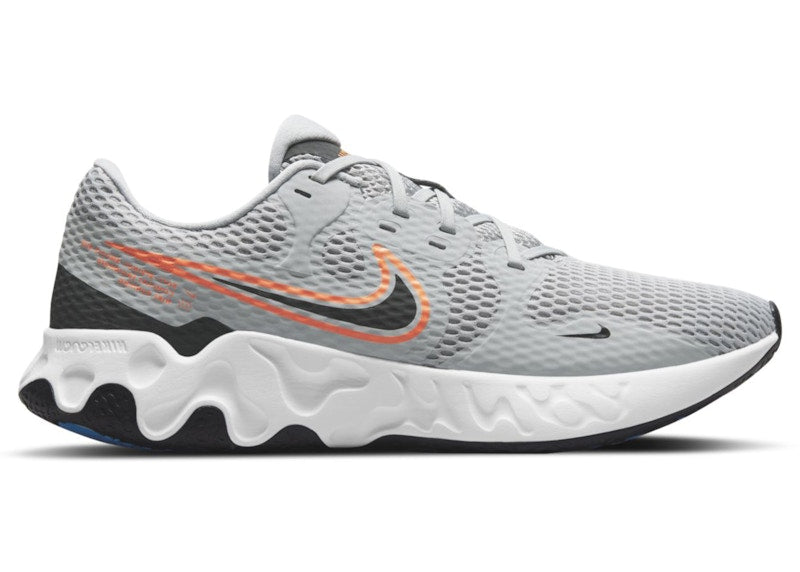 Nike Renew Ride 2 Light Smoke Grey Total Orange