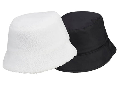 Nike Reversible Fleece Bucket Hat (2 Pack) White/Black/Black