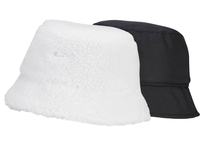 Nike Reversible Fleece Bucket Hat (2 Pack) White/Black/Black