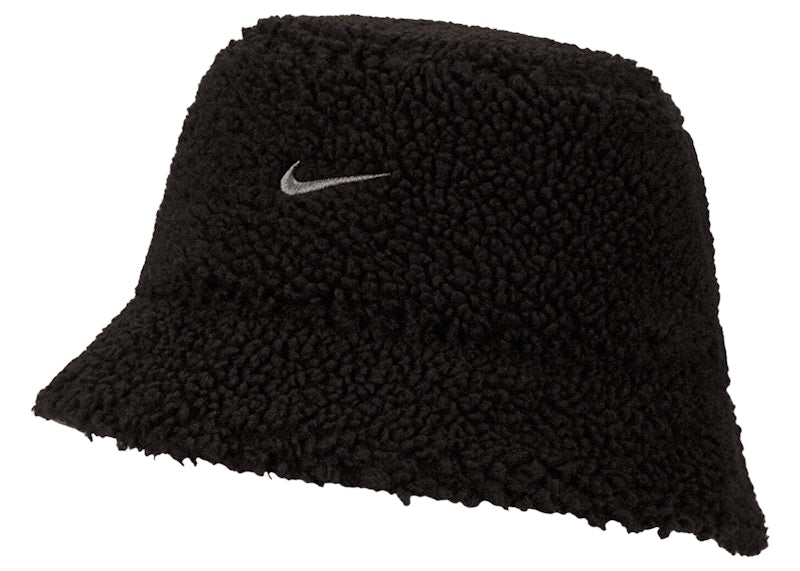 Nike Reversible Sherpa Bucket Hat Black