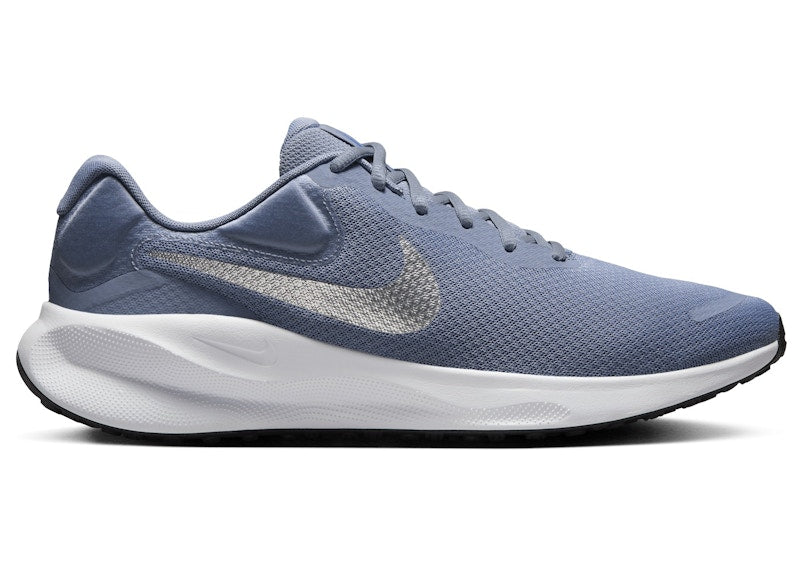 Nike Revolution 7 Ashen Slate White Hyper Royal Metallic Silver