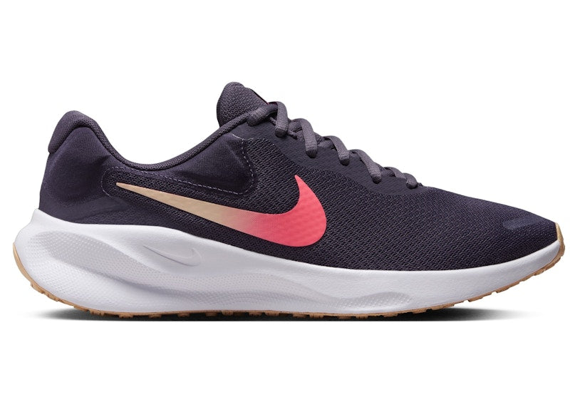 Nike Revolution 7 Dark Raisin White Hot Punch Crimson Tint (Women's)