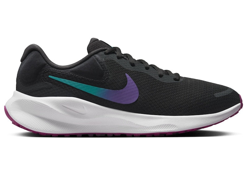 Nike Revolution 7 Dark Smoke Grey Hyper Violet White Dusty Cactus (Women's)