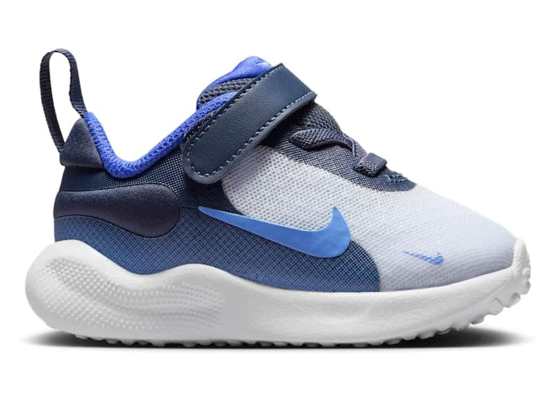 Nike Revolution 7 Football Grey Thunder Blue Astronomy Blue Royal Pulse (TD)