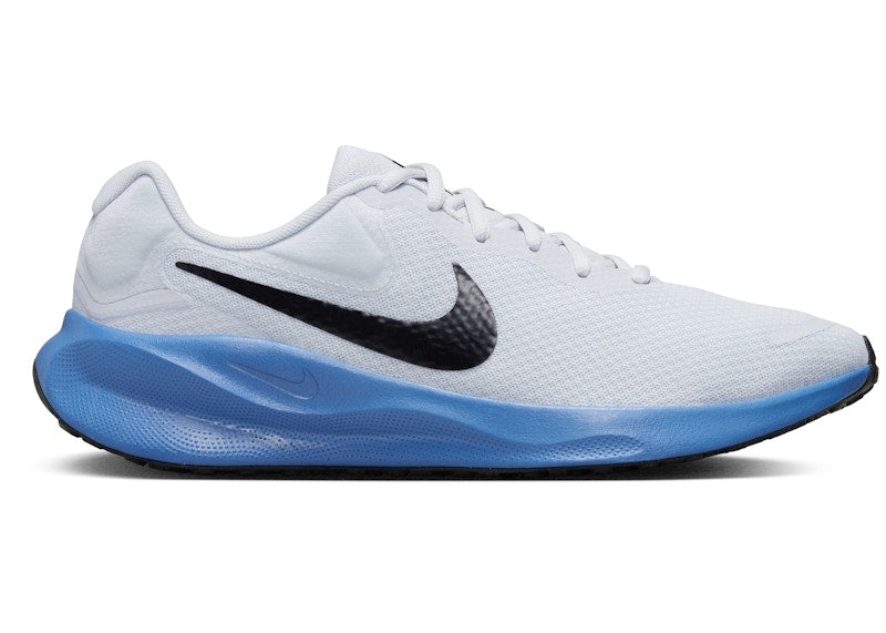 Nike Revolution 7 Pure Platinum Star Blue Volt Black