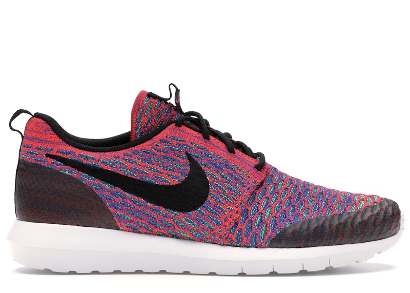 Nike Roshe NM Flyknit Bright Crimson Multi-Color