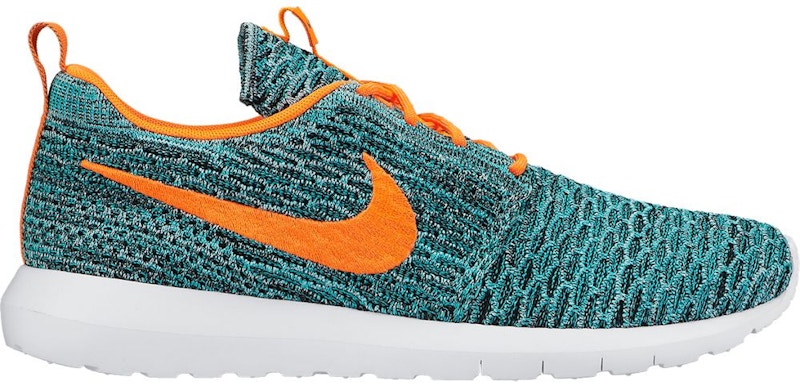 Nike Roshe NM Flyknit Hyper Jade Total Orange (Women's)