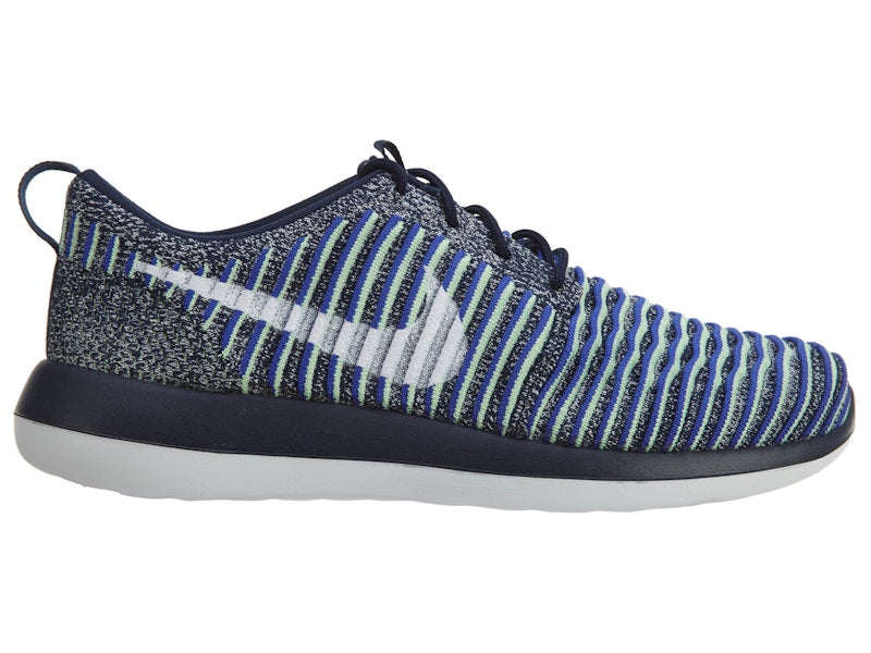 Nike Roshe Two Flyknit Collge Navy White-Binary Blue (Women's)