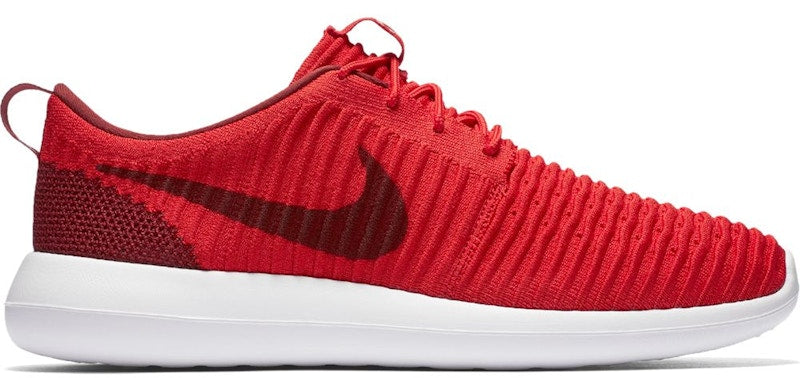Nike Roshe Two Flyknit University Red Team Red