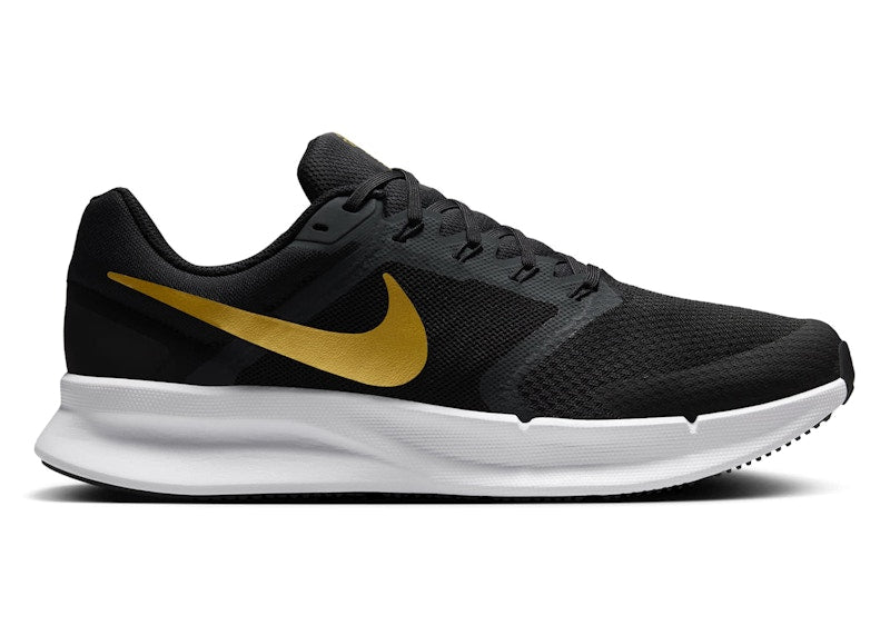 Nike Run Swift 3 Black Anthracite White Metallic Gold