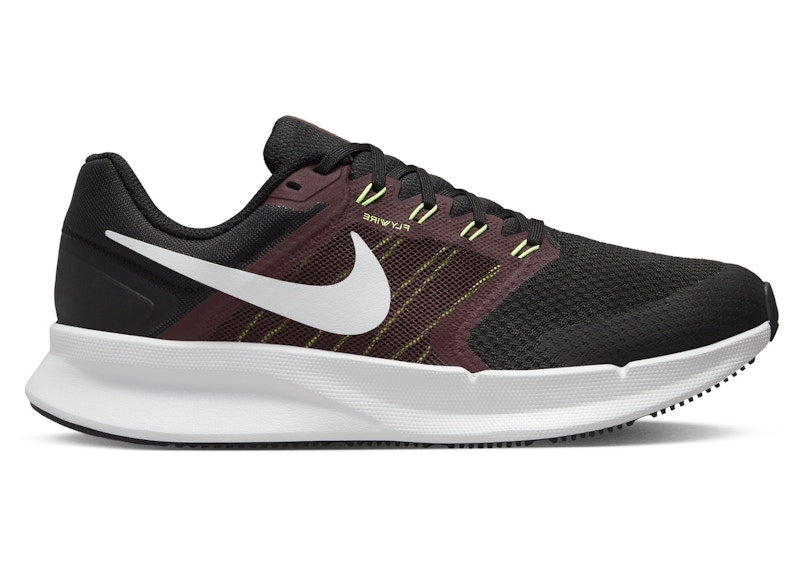 Nike Run Swift 3 Black Burgundy Crush Lime Blast Pure Platinum