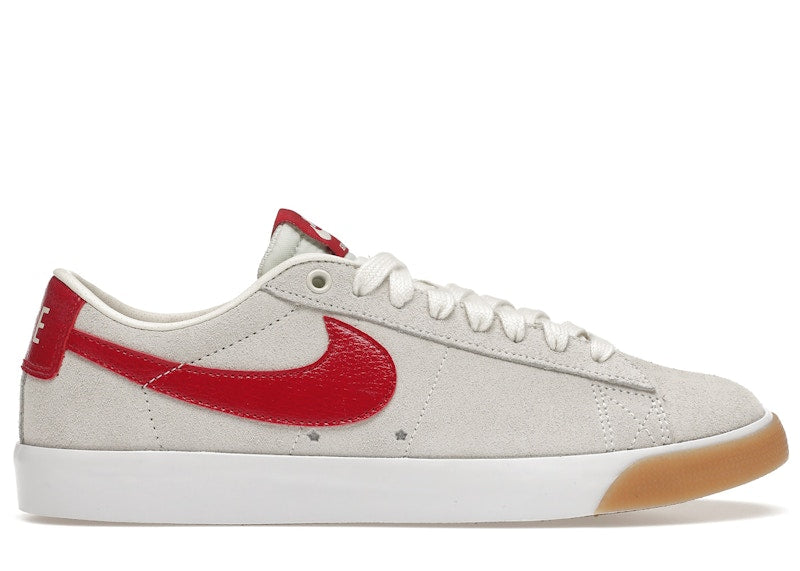 Nike SB Blazer Low GT Sail Cardinal Red