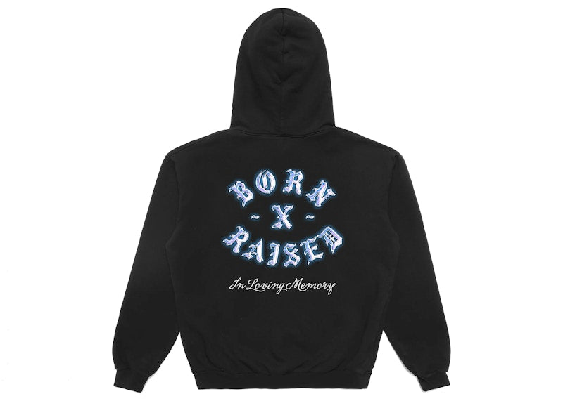 Nike SB Born X Raised In Loving Memory Rocker Hoodie Black
