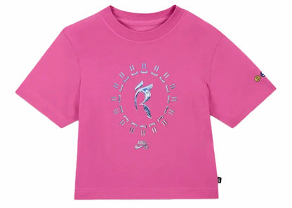 Nike SB Girls' Rayssa Leal Boxy Tee Pink