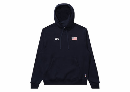 Nike SB Olympics 2024 Pullover Hoodie Obsidian/White