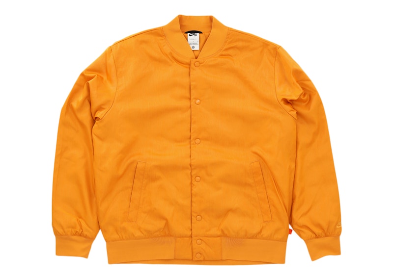 Nike SB Storm Fit DNA Orange Label Skate Jacket Light Curry