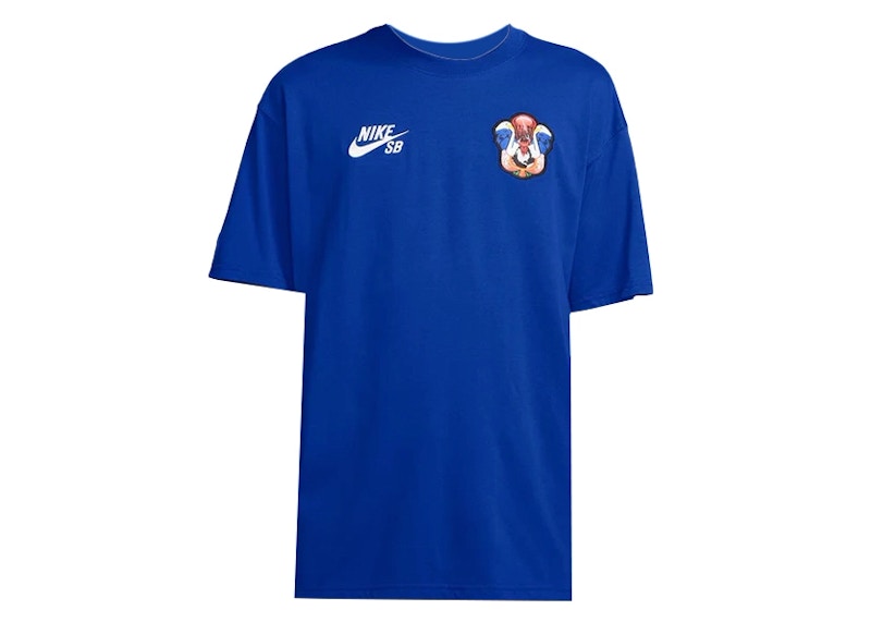 Nike SB Team USA Olympics Federation Skate Tee Royal Blue