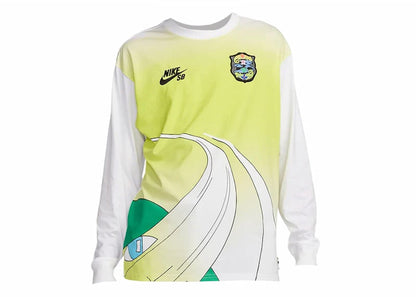 Nike SB Olympics L/S Federation Skate Tee White/Multicolor
