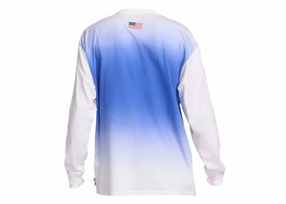 Nike SB Team USA Olympics L/S Federation Skate Tee White/White