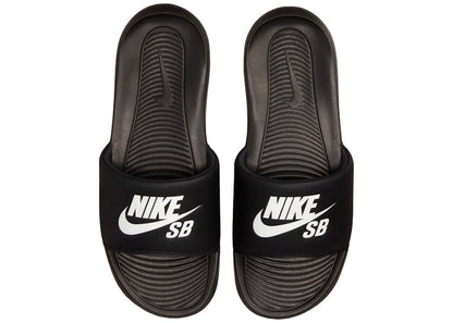 Nike SB Victori One Slide Black White