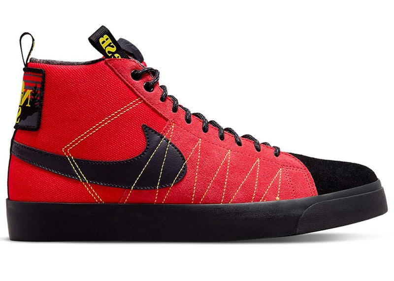 Nike SB Zoom Blazer Mid PRM Acclimate Black Red