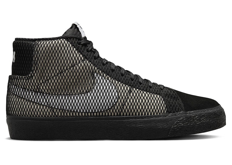 Nike SB Zoom Blazer Mid PRM Black Netting
