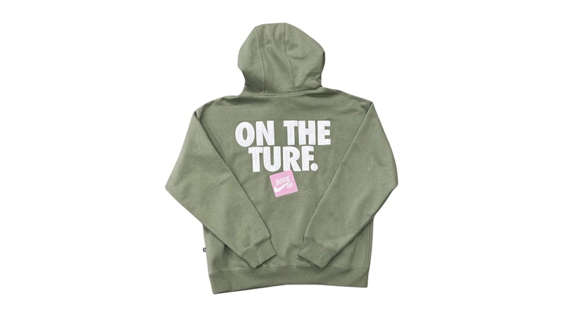 Nike SB x Born X Raised On The Turf Hoodie Olive Aura