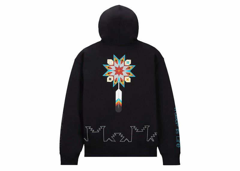 Nike SB x Di'Orr Greenwood L/S Max90 Fleece Hoodie Black