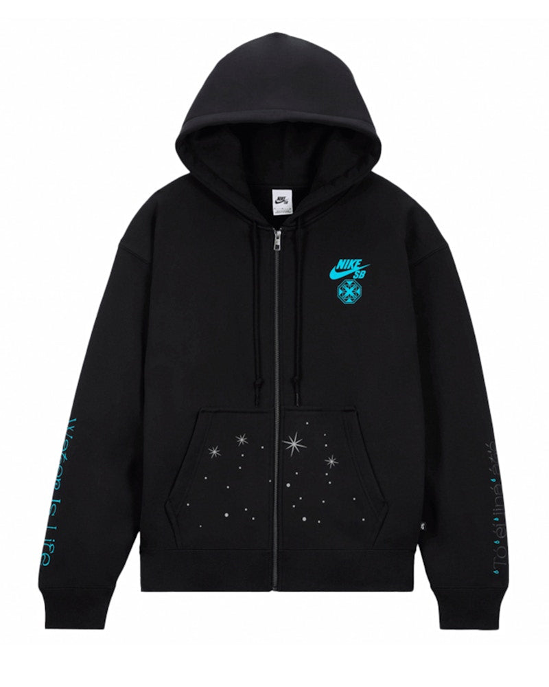 Nike SB x Di'Orr Greenwood L/S Max90 Fleece Hoodie Black