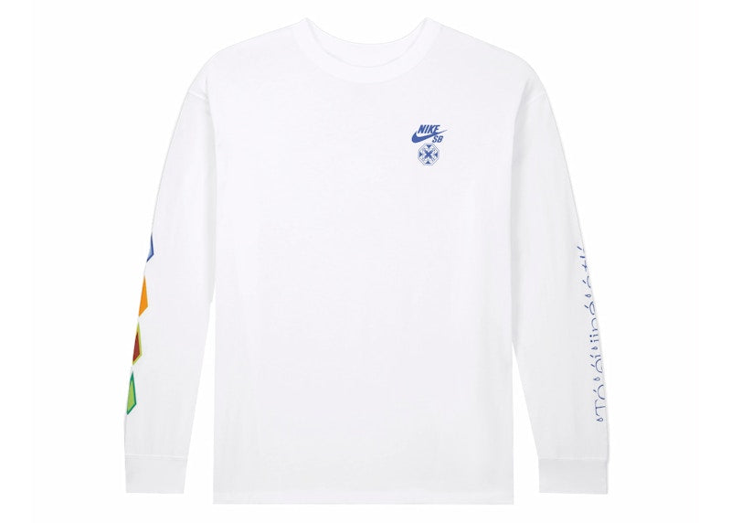 Nike SB x Di'Orr Greenwood L/S Max90 T-shirt White